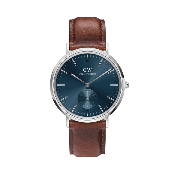 Daniel Wellington Ročna ura Daniel Wellington Classic Multi-Eye St Maves Arctic DW00100709 Rjava