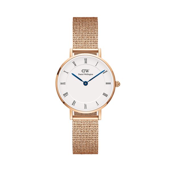 Daniel Wellington Ročna ura Daniel Wellington Petite Roman Numerals Melrose DW00100681 Zlata