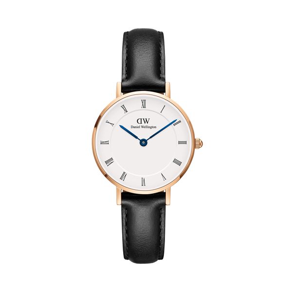 Daniel Wellington Ročna ura Daniel Wellington Petite Roman Numerals Shieffield DW00100683 Črna