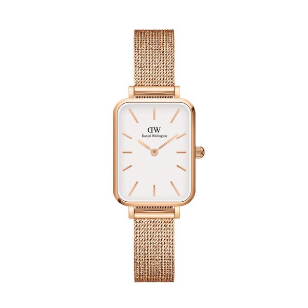 Daniel Wellington Ročna ura Daniel Wellington Quadro DW00100431 Zlata