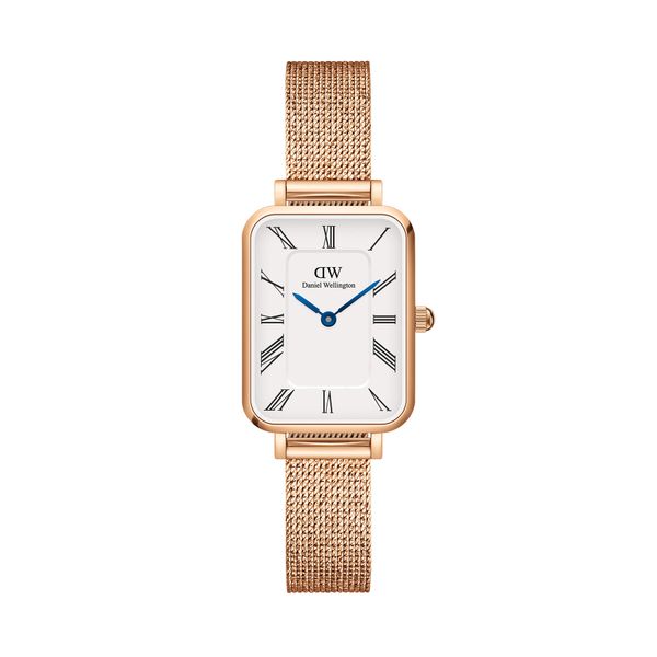 Daniel Wellington Ročna ura Daniel Wellington Quadro Roman Numerals DW00100687 Zlata