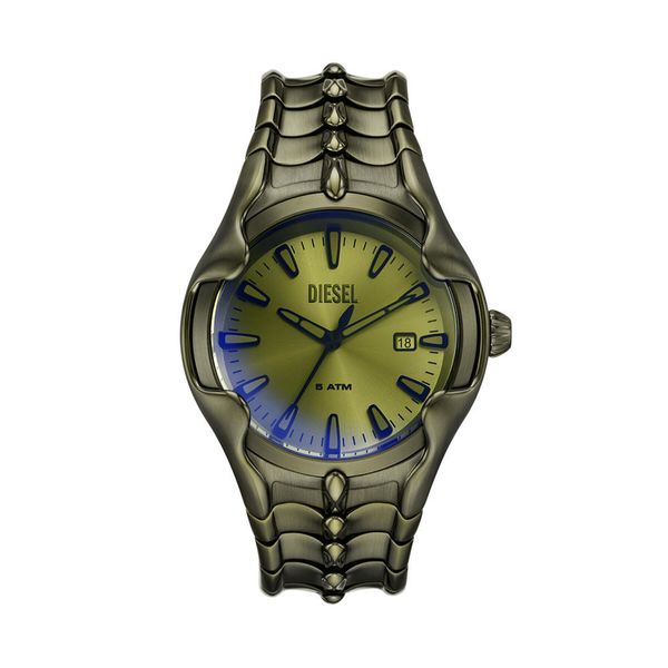 Diesel Ročna ura Diesel DZ2221 Khaki