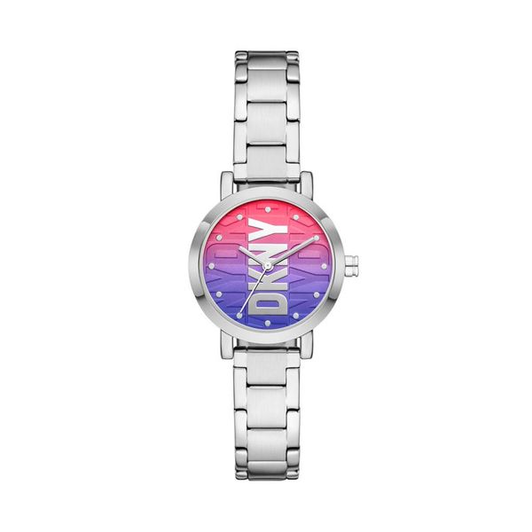 DKNY Ročna ura DKNY Soho NY6659 Srebrna