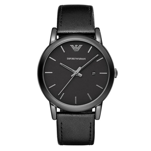 Emporio Armani Ročna ura Emporio Armani AR1732 Black/Black