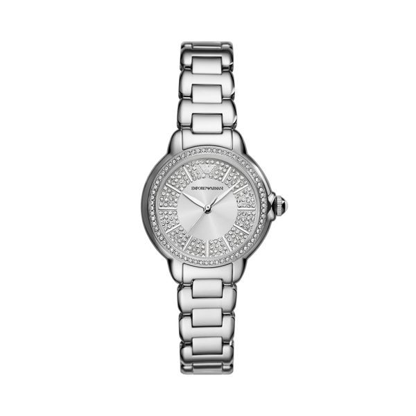 Emporio Armani Ročna ura Emporio Armani Mia AR11632 Srebrna