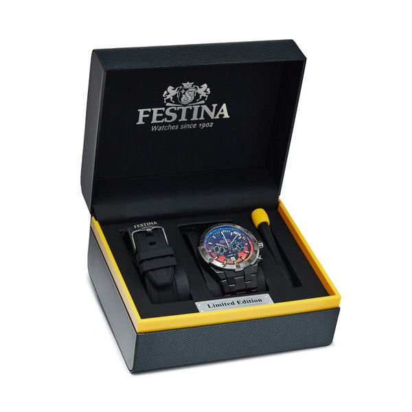 Festina Ročna ura Festina 20674/1 Black/Multi