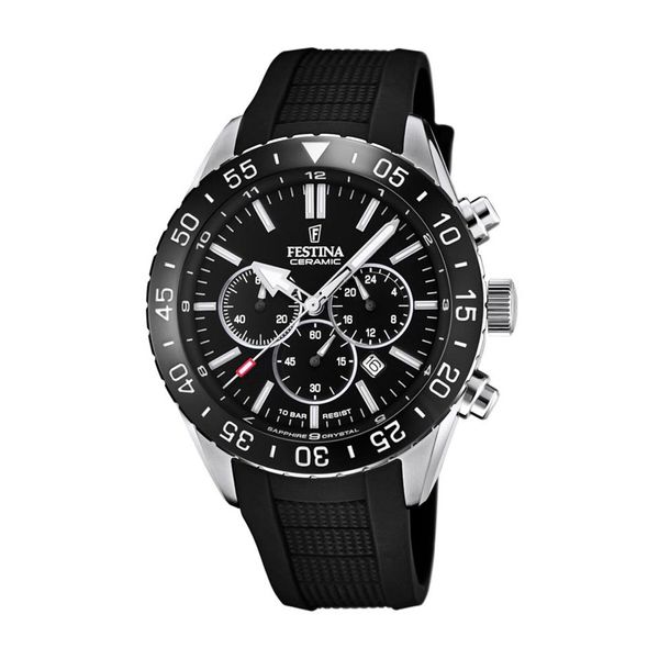 Festina Ročna ura Festina Ceramic 20515/2 Black/Silver