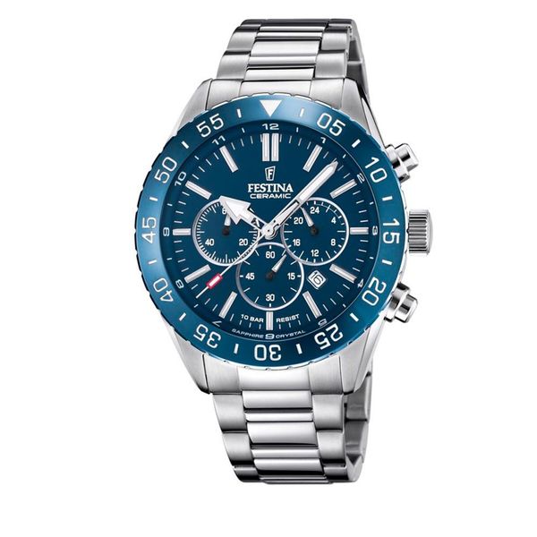 Festina Ročna ura Festina Ceramic F20575/2 Silver