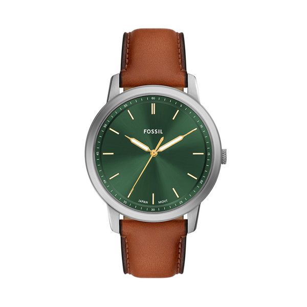 Fossil Ročna ura Fossil Minimalist FS6094 Rjava