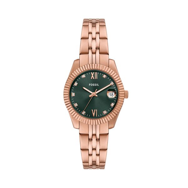 Fossil Ročna ura Fossil Scarlette ES5369 Rožnato zlato