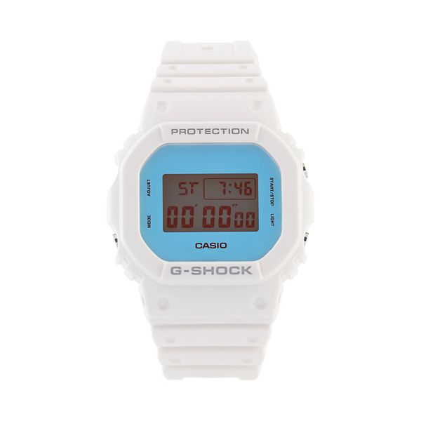 G-Shock Ročna ura G-Shock Beach Time Lapse DW-5600TL-7ER Bela