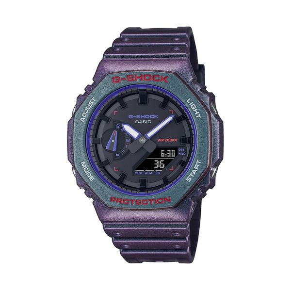 G-Shock Ročna ura G-Shock Casio Aim High GA-2100AH-6AER Purple