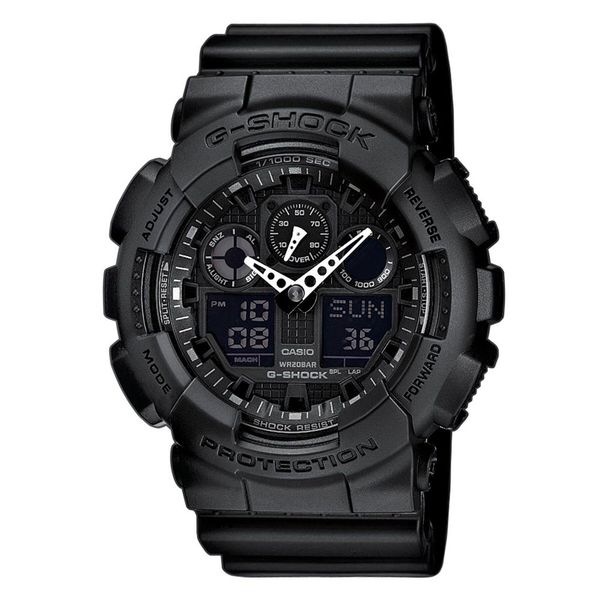 G-Shock Ročna ura G-Shock GA-100-1A1ER Black/Black