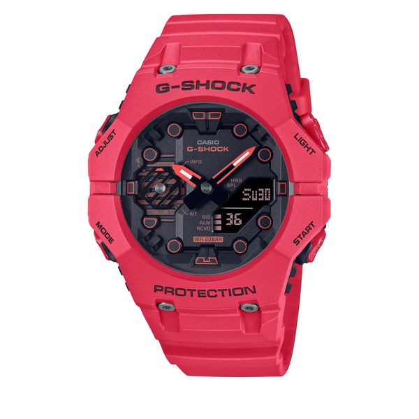 G-Shock Ročna ura G-Shock GA-B001-4AER Rdeča