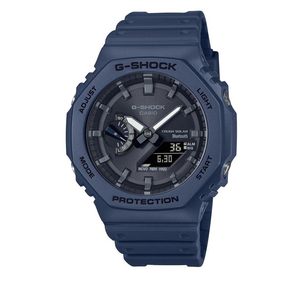 G-Shock Ročna ura G-Shock GA-B2100-2AER Mornarsko modra