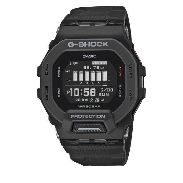 G-Shock Ročna ura G-Shock GBD-200-1ER Black/Black
