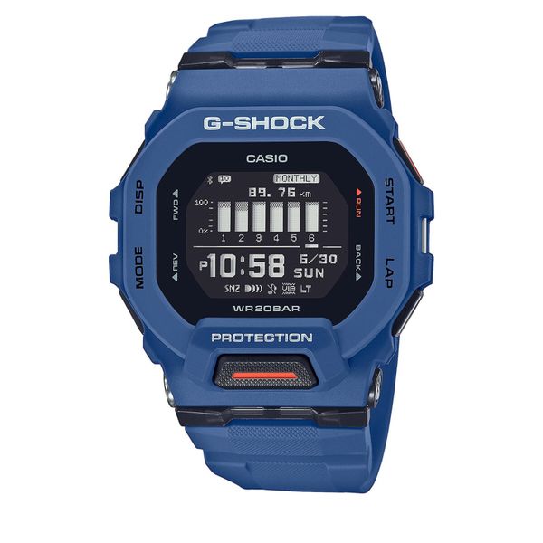 G-Shock Ročna ura G-Shock GBD-200-2ER Navy/Navy