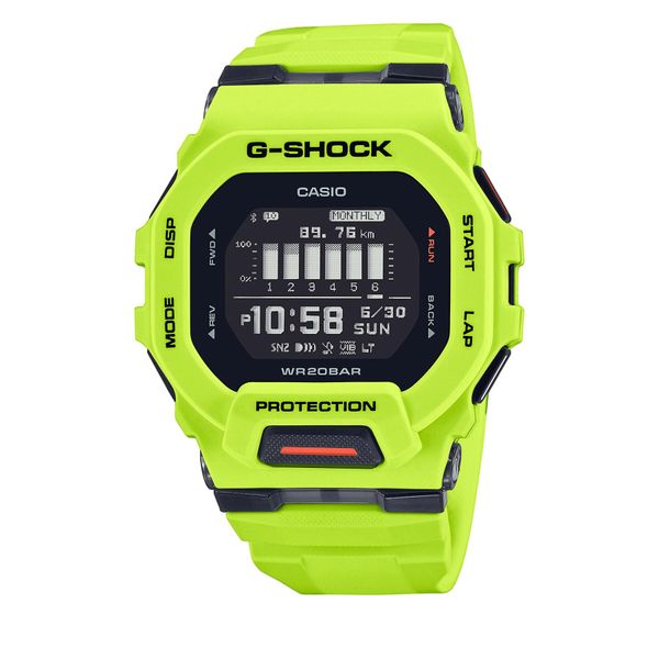 G-Shock Ročna ura G-Shock GBD-200-9ER Green/Green