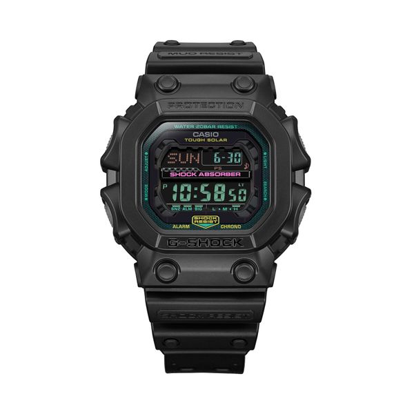 G-Shock Ročna ura G-Shock King Multi-Fluorescent Accents GX-56MF-1ER Črna