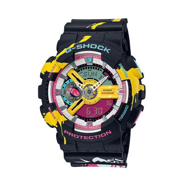 G-Shock Ročna ura G-Shock League of Legends GA-110LL-1AER Črna