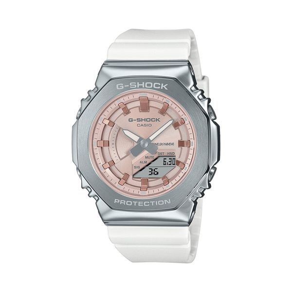 G-Shock Ročna ura G-Shock Sparkle of Winter GM-S2100WS-7AER Bela