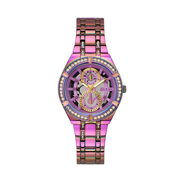 Guess Ročna ura Guess Allara GW0604L4 Roza