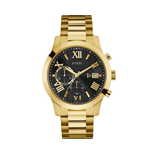 Guess Ročna ura Guess Atlas W0668G8 GOLD