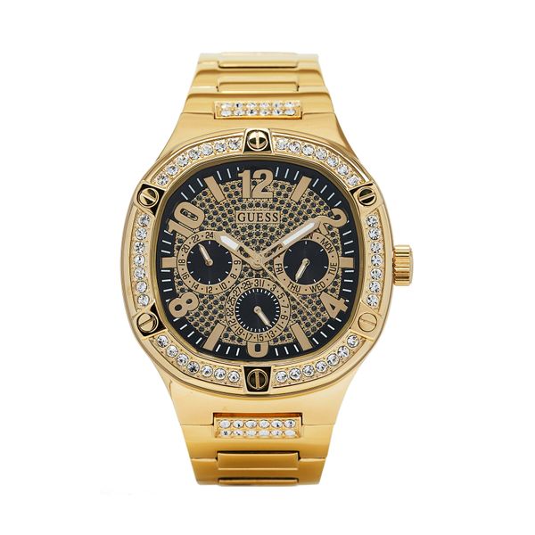 Guess Ročna ura Guess Duke GW0576G2 Zlata