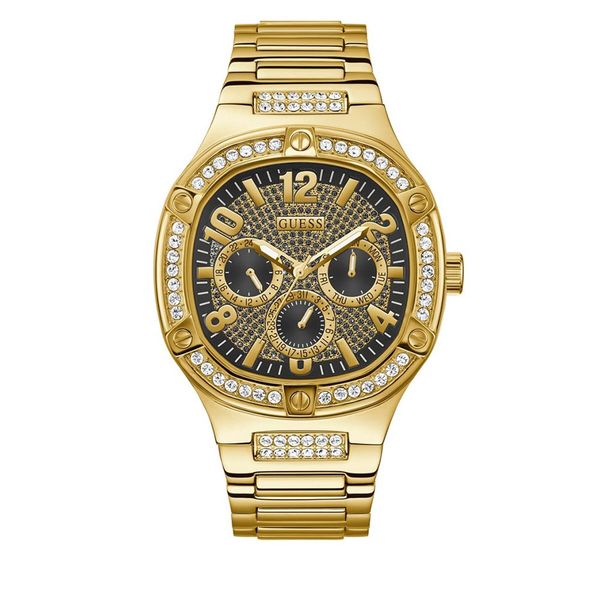 Guess Ročna ura Guess Duke GW0576G2 Zlata