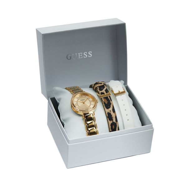 Guess Ročna ura Guess GW0588L1 Zlata