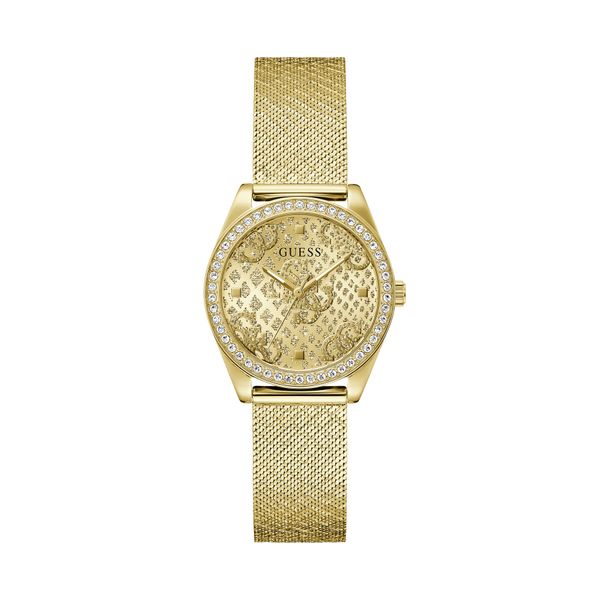 Guess Ročna ura Guess GW0748L2 Zlata