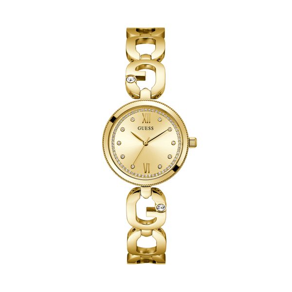 Guess Ročna ura Guess GW0759L2 Zlata