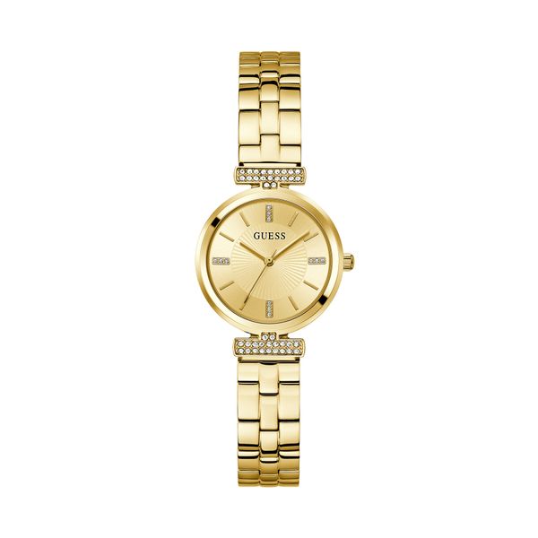 Guess Ročna ura Guess GW0762L2 Zlata