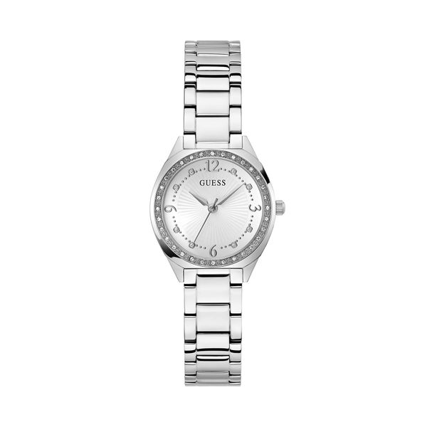 Guess Ročna ura Guess GW0767L1 Srebrna