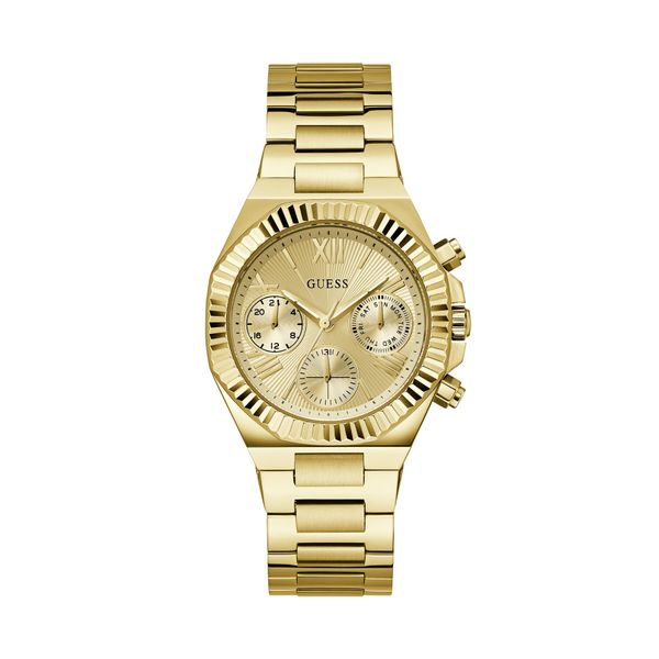 Guess Ročna ura Guess GW0769L2 Zlata