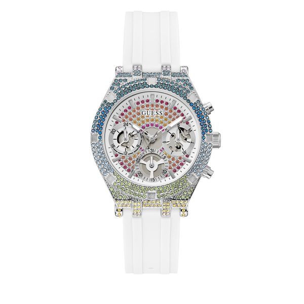 Guess Ročna ura Guess Heiress GW0407L4 Bela