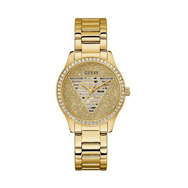 Guess Ročna ura Guess Idol GW0605L2 Zlata