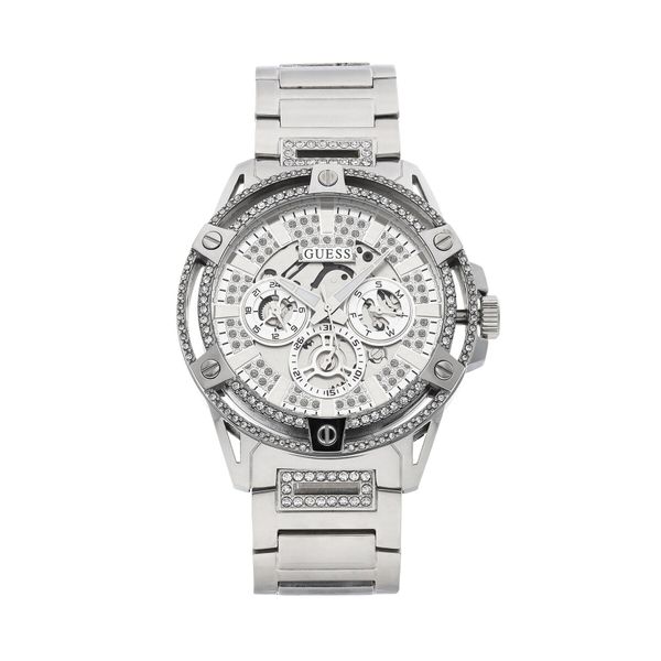 Guess Ročna ura Guess King GW0497G1 SILVER