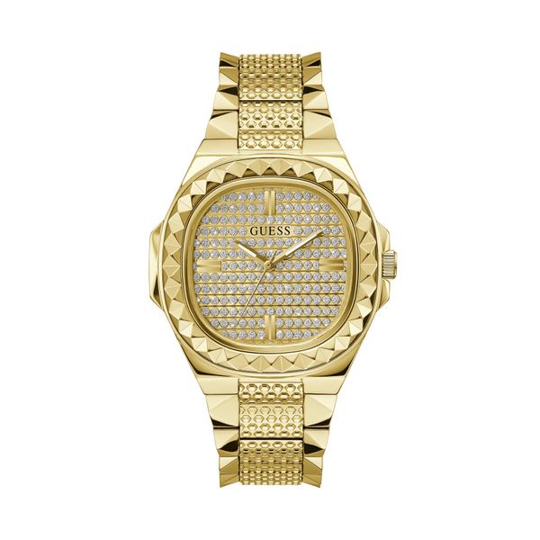 Guess Ročna ura Guess Rebel GW0622G1 GOLD