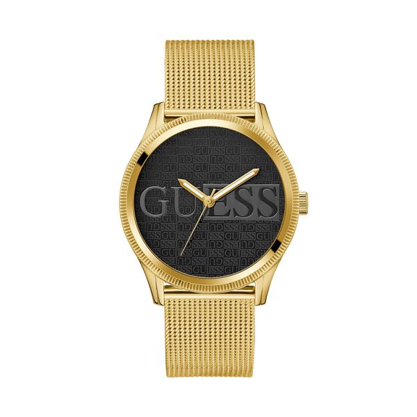 Guess Ročna ura Guess Reputation Gent GW0710G2 Zlata