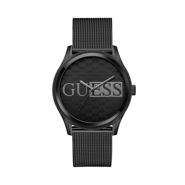 Guess Ročna ura Guess Reputation GW0710G3 Črna