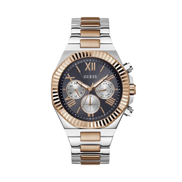 Guess Ročna ura Guess Resistance GW0703G4 Srebrna