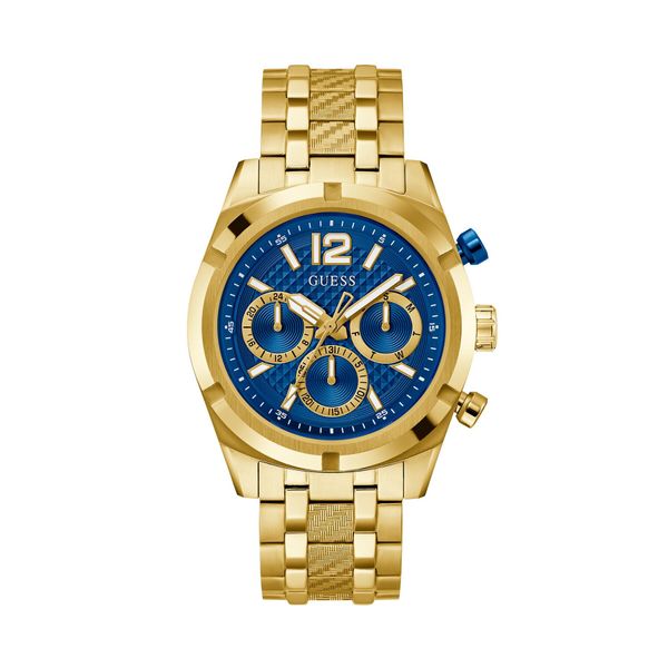 Guess Ročna ura Guess Resistance GW0714G2 Zlata