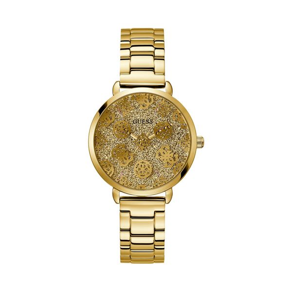 Guess Ročna ura Guess Sugarplum GW0670L2 Zlata