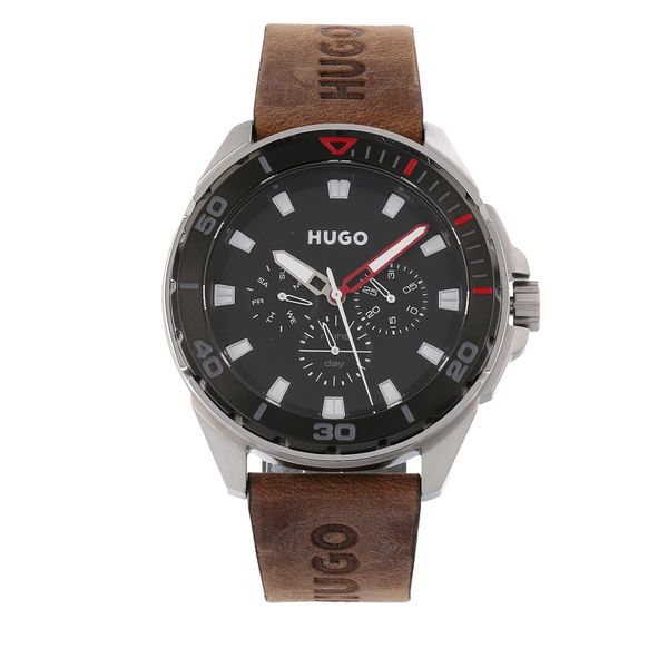 Hugo Ročna ura Hugo Fresh 1530285 Brown/Silver