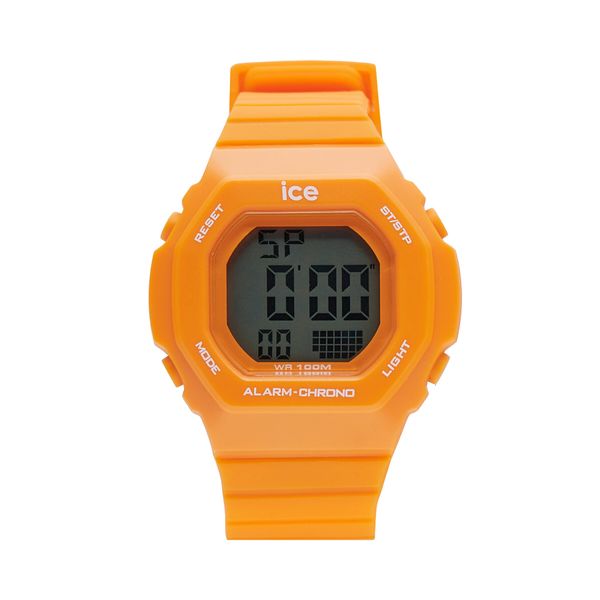 Ice-Watch Ročna ura Ice-Watch Digit Retro 22102 Oranžna