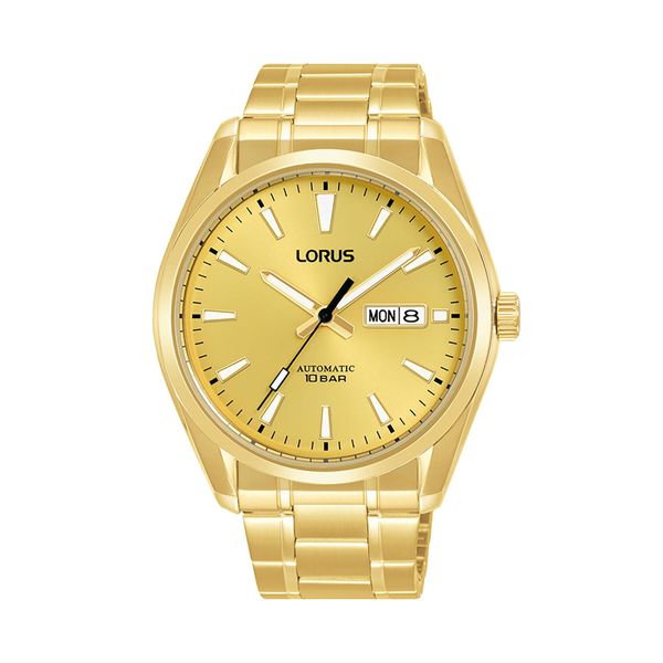 Lorus Ročna ura Lorus Automatic Classic RL456BX9 Zlata