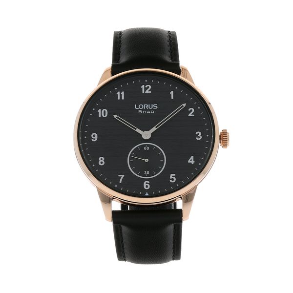 Lorus Ročna ura Lorus RN462AX9 Black/Rose Gold