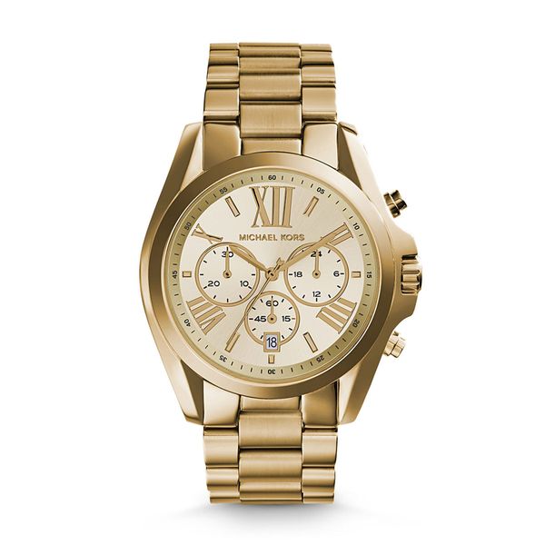 Michael Kors Ročna ura Michael Kors Bradshaw MK5605 Zlata