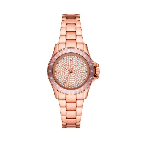 Michael Kors Ročna ura Michael Kors Kenly MK6956 Rose Gold